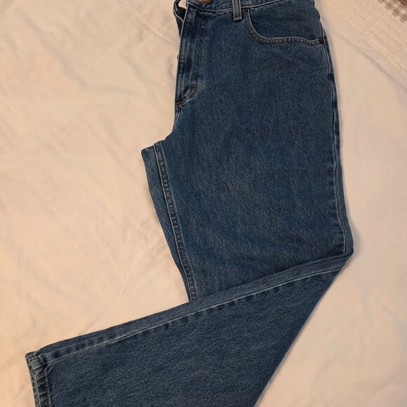 LL Bean men's denim jeans. size 34x30. - Picture 7 of 7